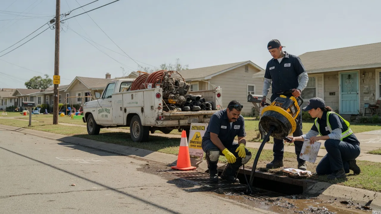 Drain Cleaning in Krum, TX near me